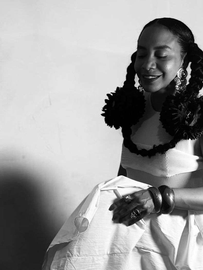 AnaQomSoul — black and white portrait